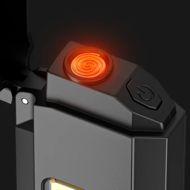 Запальничка з ліхтариком Smiling Shark TIP-137, USB: деталі